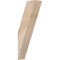 Ekena Millwork 3 1/2"W x 8"D x 20"H Traditional Smooth Knee Brace, Douglas Fir BRC04X08X20TRA00SDF - alternate 1